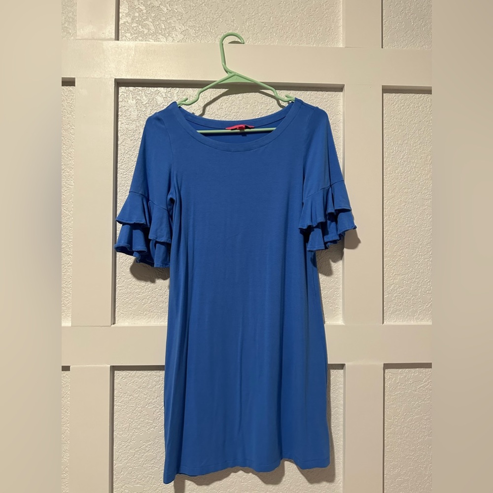 Lilly Pulitzer Cotton Ruffle Sleeve dress